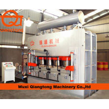 Wuxi Qiangtong YX2400T 7*9 short cycle pressing line/ melamine laminating machine
